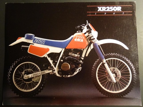 1987 honda motorcycle xr250r - motorcycle,