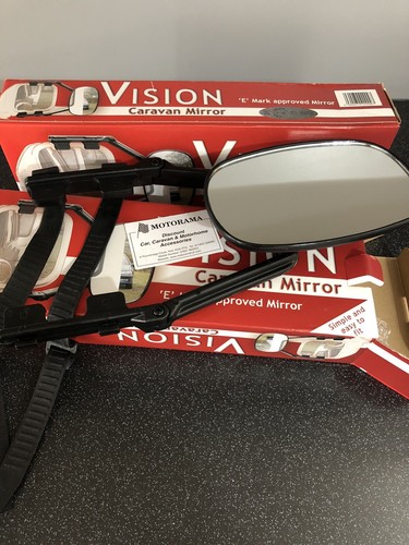 Caravan towing mirror - 2x,