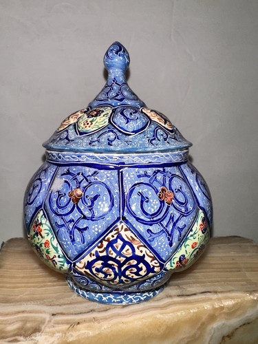 Vintage blue persian sugar - vintage,