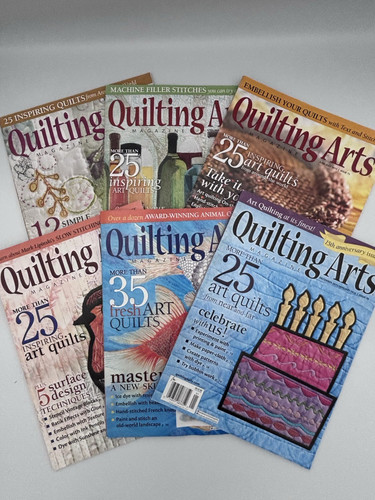 Quilting arts magazine lot - lot, of