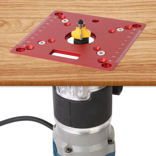 Aluminium router table - aluminium,