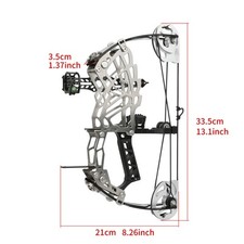 13" Mini Compound Bow Arrow