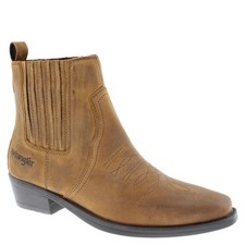 Wrangler tex mid brown pull - wrangler,
