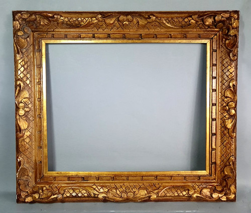 Antique frame with rabbet