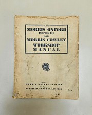 Morris Oxford Morris Cowley original genuine BMC workshop manual