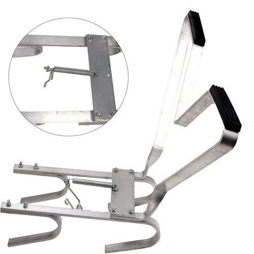 Aluminium type ladder stand - aluminium,