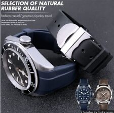 Rubber Strap For Tudor Black