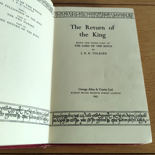 Tolkien the return of - the,