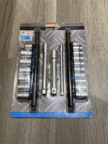 Powerfix socket set piece - socket, 20