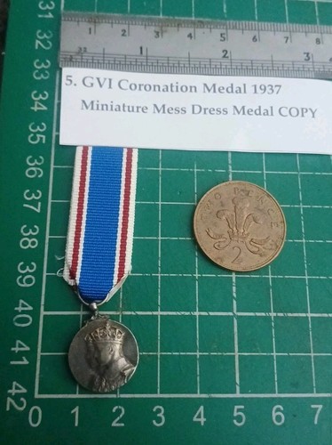 Gvi coronation medal - 5.,