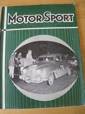 MOTOR SPORT JAN 1961 FERODO