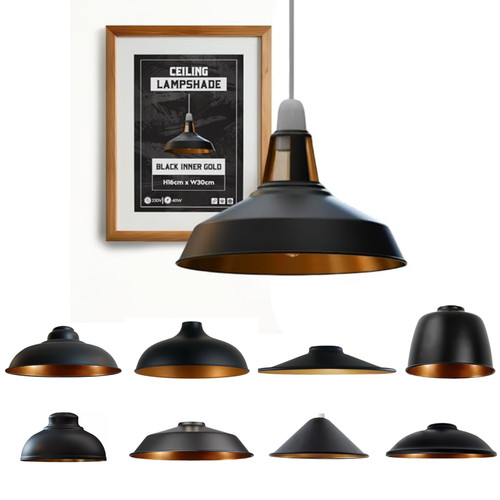 Industrial black gold inner - black,