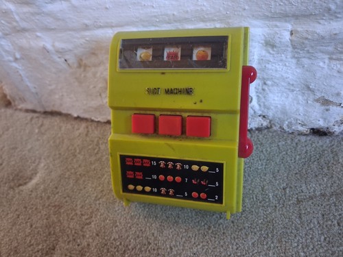 Vintage 1970 toy slot - vintage, 1970's