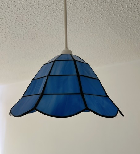 Tiffany style cobalt - cobalt, blue