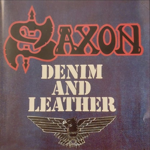 Saxon denim and leather cd - saxon,