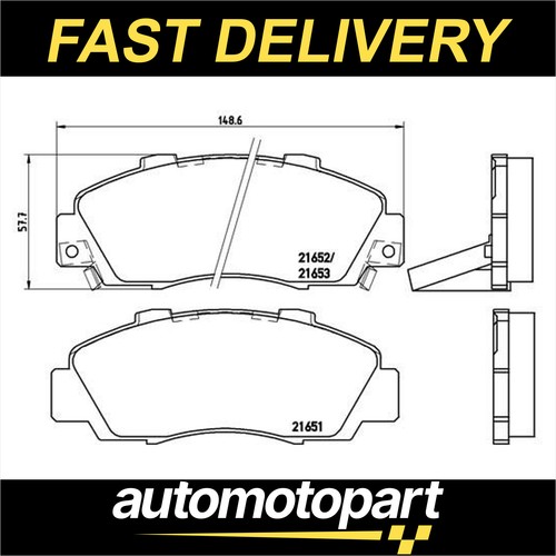 Brembo brake pads - pads, front