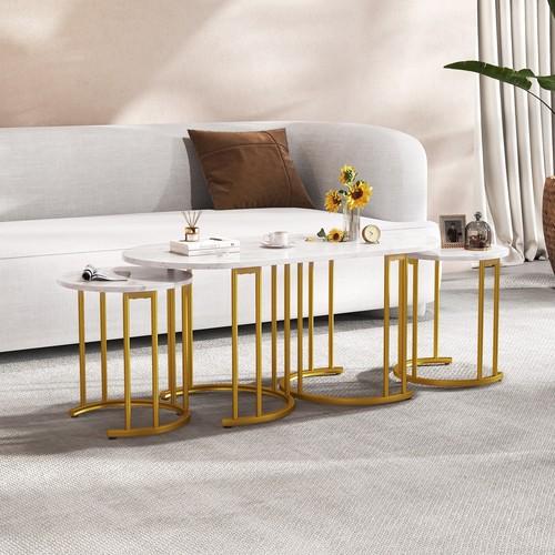 Pcs nesting coffee table set - pcs,