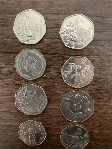 Bundle collectable 50p - bundle, of