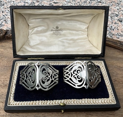 Edwardian napkin rings solid - napkin,