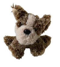 Famosa Puppy Dog Soft Toy Brown 5" Small Animal Stuffed Plush Teddy Bear