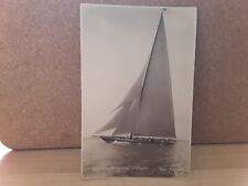 POSTCARD BEKEN & SON PHOTO COWES ISLE OF WIGHT YACHT BRITANNIA