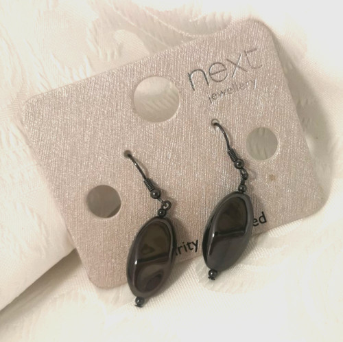 Retro next hematite - retro, dangle