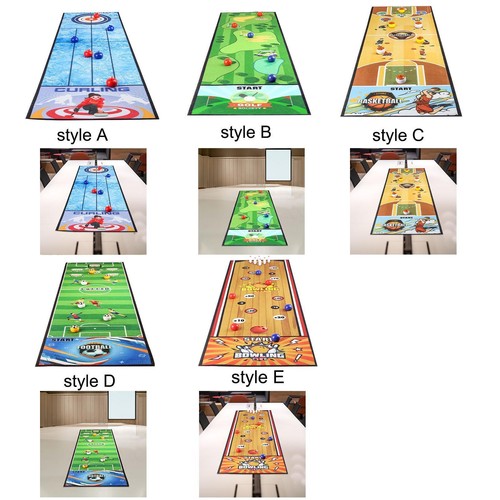 Tabletop curling game party - tabletop,