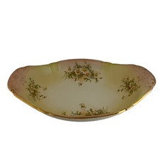 Antique Oval Shaped Dish Eared