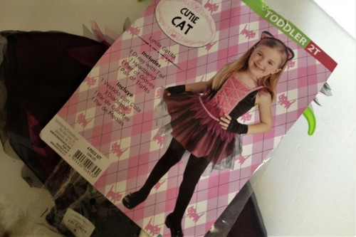 Toddler girl cutie cat costume - girl,