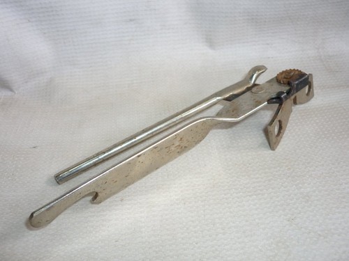 Antique beer tin - antique, opener