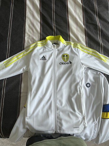 Leeds united track suit jacket - track,