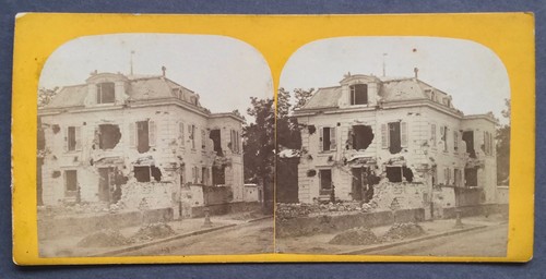 Paris commune ruins neuilly - commune,, ruins,