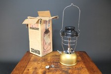 Tilley Lamp Stormlight X246B Paraffin Pressure Lantern Gold Tank Boxed Vintage