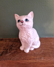 ROYAL DOULTON CAT PERSIAN KITEN WHITEGLOSS PERFECT