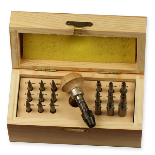 Bezel punch set - of, 18