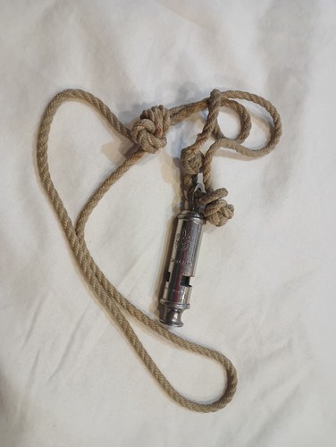 Vintage boy scout whistle - vintage,