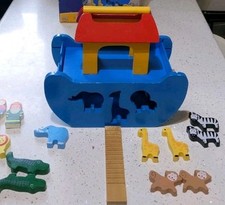 Universe Of Imagination 2010 Wooden Noah's Ark Playset