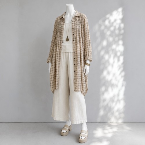 Cabbages roses tunic - roses,