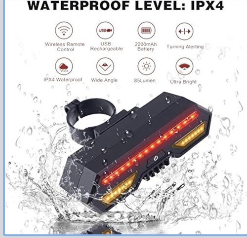 Bike light usb rechargeable - usb,