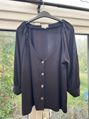 Plumo audrey blouse black - blouse, in