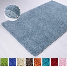 Silver grey shaggy runner - shaggy,