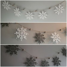  Snowflake Garland Bunting