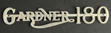 GARDNER 180 ENGINE SCRIPT BADGE COMMERCIAL VINTAGE BUS LORRY WAGON TRUCK EMBLEM