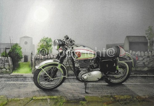 Bsa 1960 clubman gold star - bsa,