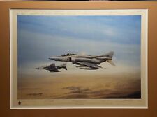 Very Rare Gulf War 1991 Print by well known Military Artist Michael Rondot