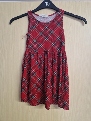 Girls tartan dress - dress, 4-6