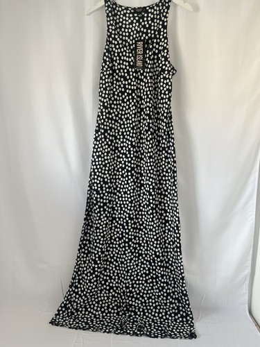 Polka dot maxi dress uk14 - dot,