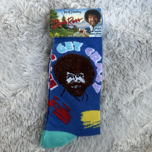 Bob ross socks - bob,