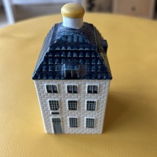 Blue delfts klm pottery house - blue,