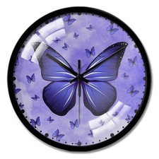 8inch Purple Butterfly Plastic